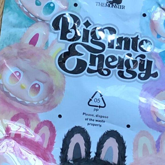 Handmade Labubu Lafufu Pink Red Plush Doll Keychain Accessory - Picture 6 of 6